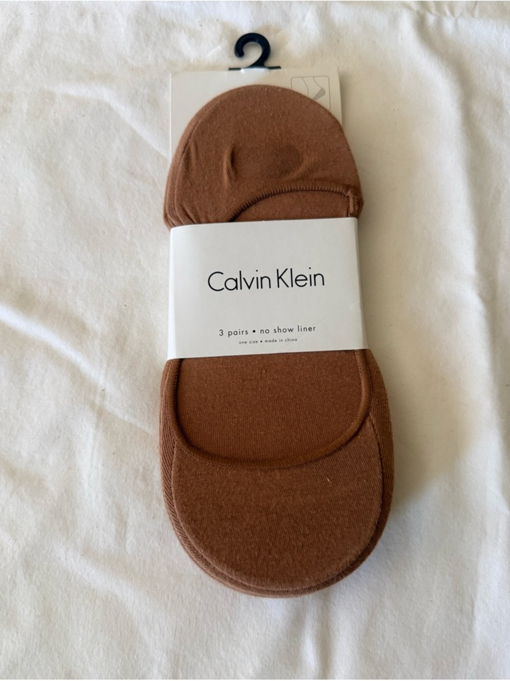 Calvin Klein Men’s No-Show Liner Socks - Brown (3 Pack)